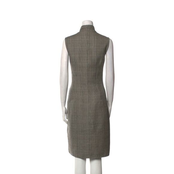 Ralph Lauren Collection Purple Label Wool Dress Double-Breasted Classic Plaid 14 - Picture 4 of 12
